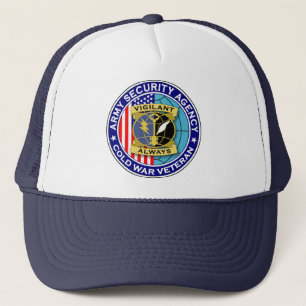 Casquette Army Security Agency - Cold War Veteran