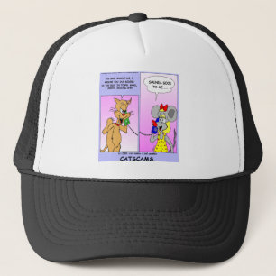 Casquette Arnaques de chats T-shirts de cadeaux drôles et ob
