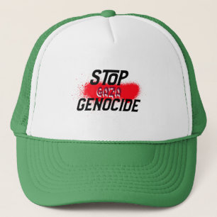 Casquette Arrêter le génocide de Gaza