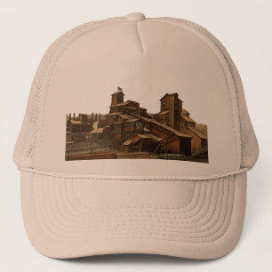 Casquette Art anthracite de mine du mineur de charbonnage de