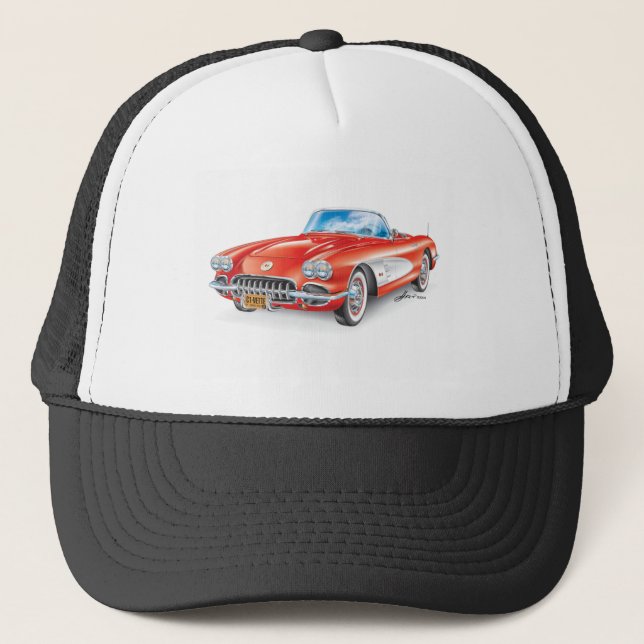 CASQUETTE ART AUTOMOBILE C-ONE (Devant)