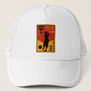 Casquette Art classique du golf des années 30