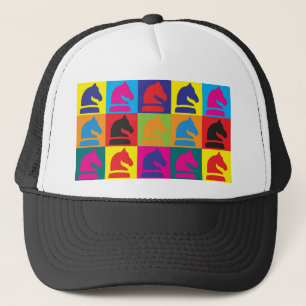 Casquette Art de bruit d'échecs