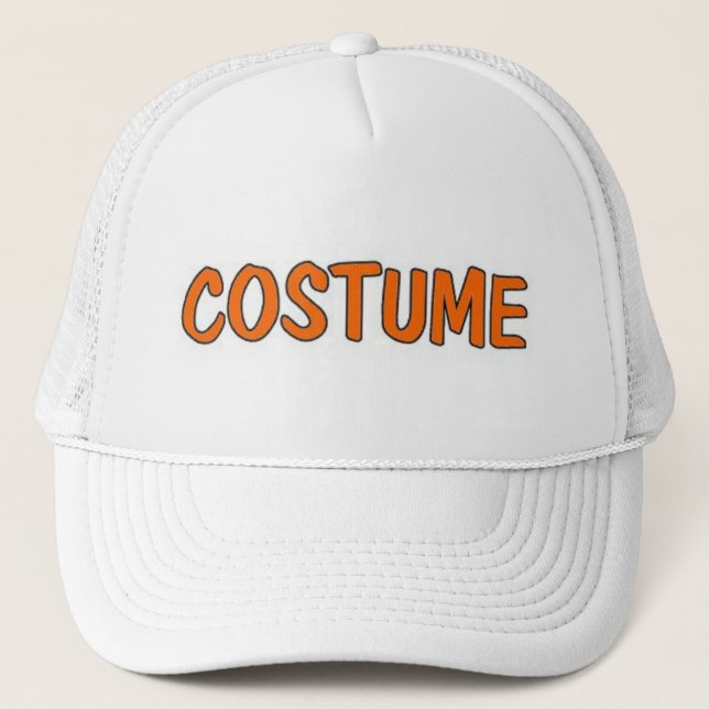 Casquette Art de mot de costume (Devant)