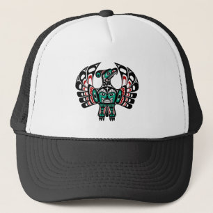 Casquette Art du nord-ouest Thunderbird de Haida de Côte