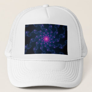 Casquette Art Fractal Fleur Vie