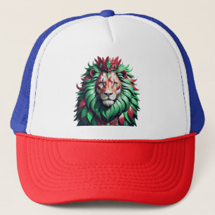 Casquette Art Graphique Premium Roi Animal Féroce P