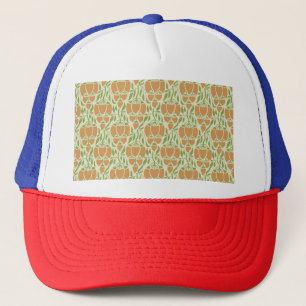 Casquette Art Nouveau : Élégance florale
