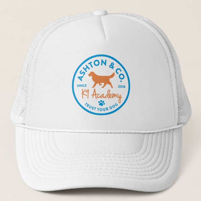 Casquette Ashton & Co. K9 Academy Circle (Devant)