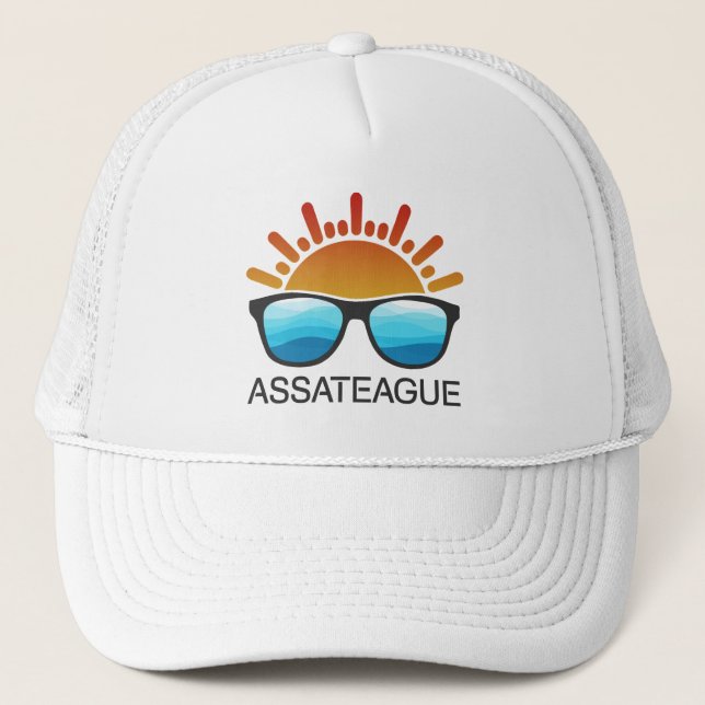 Casquette Assateague Island Maryland Virginie Lunettes de so (Devant)
