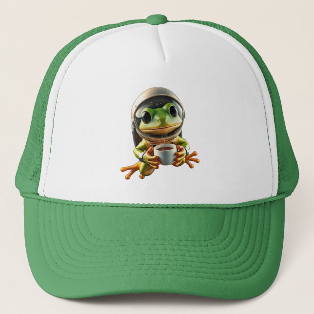 Casquette Astronaut Frog (Devant)