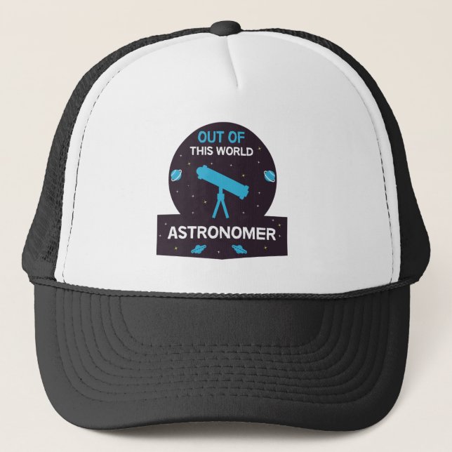 Casquette Astronome | Astronomie | Astrophysiciens | Étoiles (Devant)