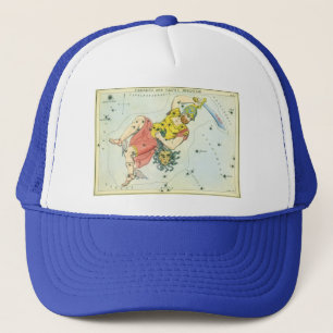 Casquette Astronomie Ancienne, Persée et Tête de Méduse