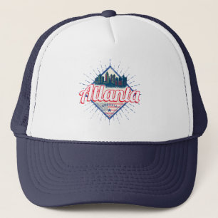 Casquette Atlanta Georgia United States Retro Skyline