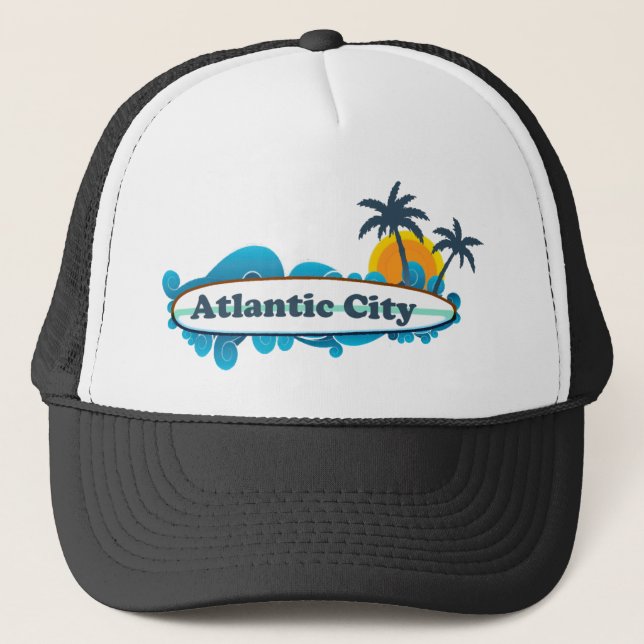 Casquette Atlantic City. (Devant)