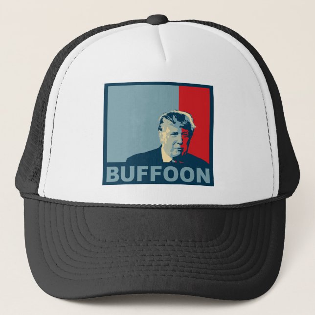 Casquette Atout/Drumpf : Bouffon (couleurs d'espoir) (Devant)
