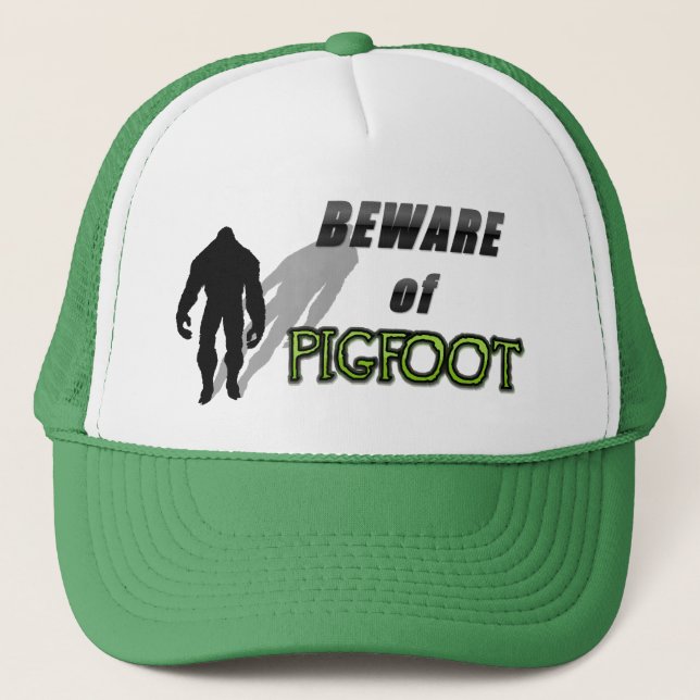 Casquette Attention aux PIGFOOT (Devant)