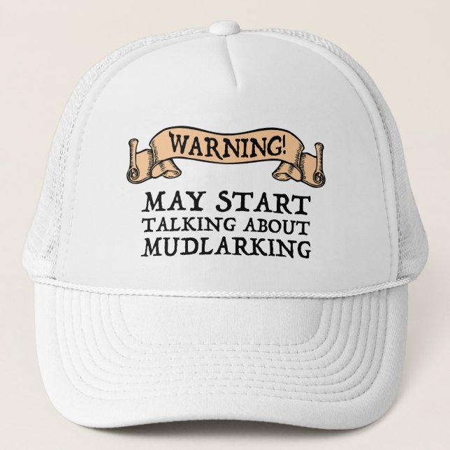 Casquette Attention ! Peut-être commencer à parler de larmes (Devant)