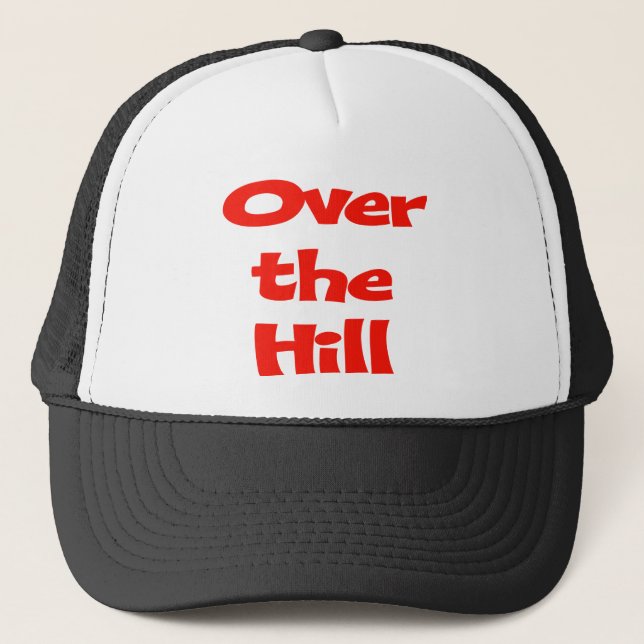Casquette Au-dessus des cinquantième cadeaux d'anniversaire (Devant)