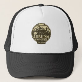 Casquette Auburn California Bear Badge - Chapeau de camion