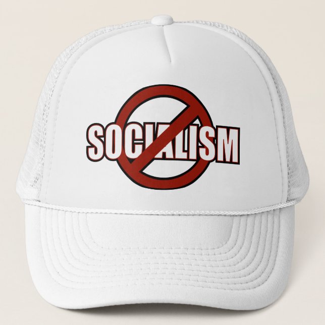Casquette Aucun socialisme (Devant)