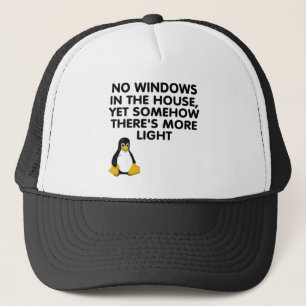 Casquette Aucunes fenêtres dans la maison…
