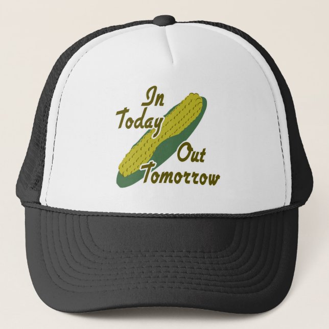 Casquette Aujourd'hui demain (Devant)