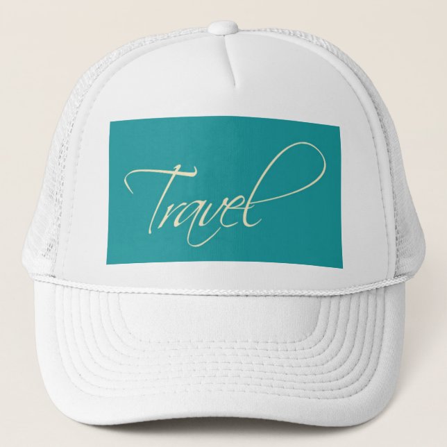 Casquette Australie : Chapeau de camion de voyage (Devant)
