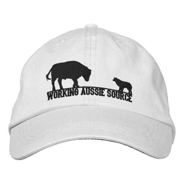 Casquette australien fonctionnant d'Embrodered de (Devant)
