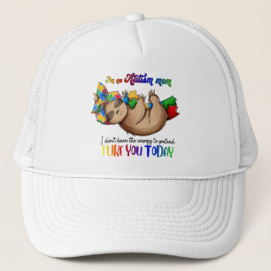 Casquette Autism Mom - Sloth
