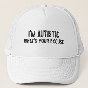 Casquette Autisme sarcastique Je suis autiste, quelle est vo