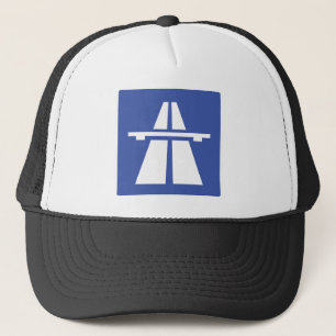 Casquette Autobahnschild