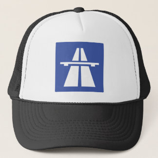 Casquette Autobahnschild