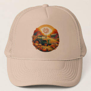 Casquette Automne rustique/vintage sur la ferme