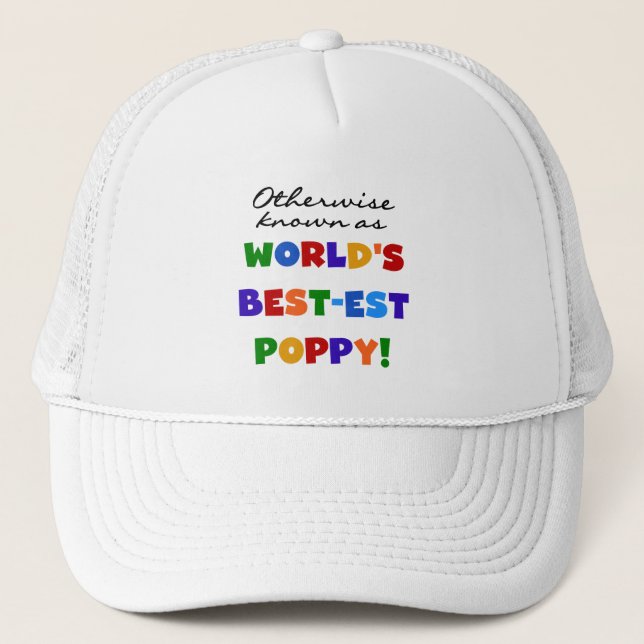 Casquette Autres Meilleurs Tshirts et cadeaux Poppy (Devant)