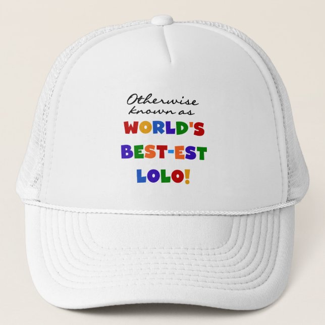 Casquette Autres T-shirts et cadeaux Lolo les plus connus (Devant)
