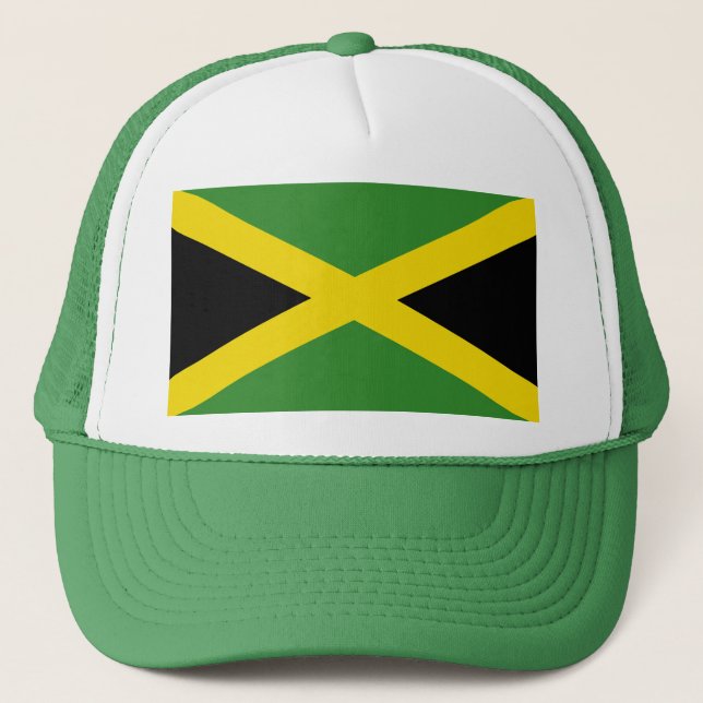 Casquette avec Drapeau de Jamaïque (Devant)