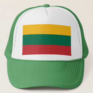Casquette avec drapeau de Lituanie