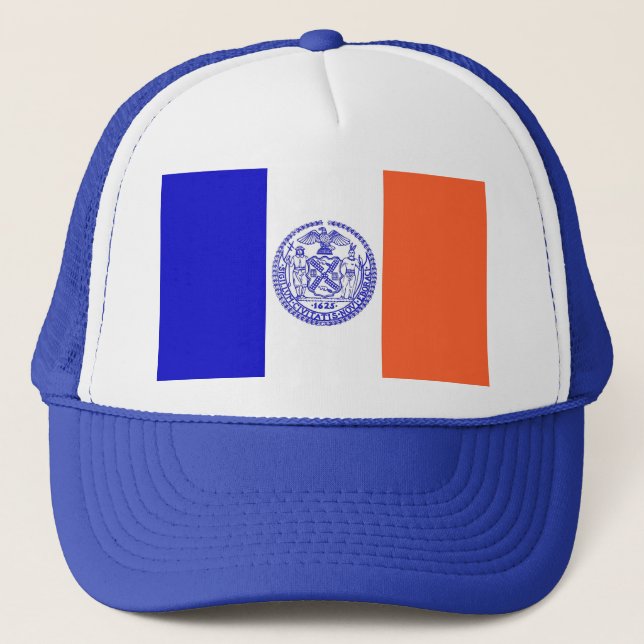 Casquette avec Drapeau de New York - USA (Devant)