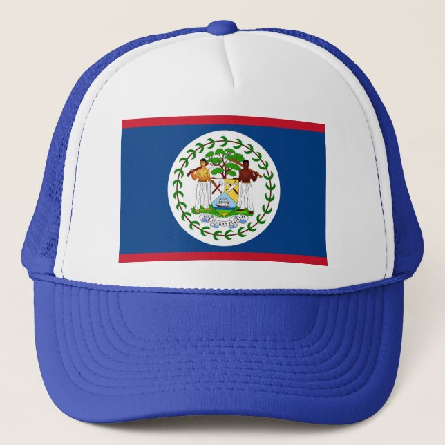 Casquette avec Drapeau du Belize (Devant)
