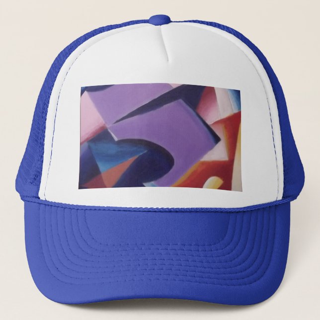 Casquette avec impression suprématiste pour usage  (Devant)