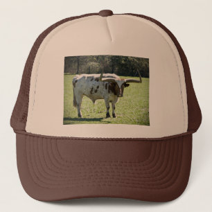 Casquette avec la longue image de vache à klaxon