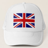 Casquette avec le drapeau britannique union jack