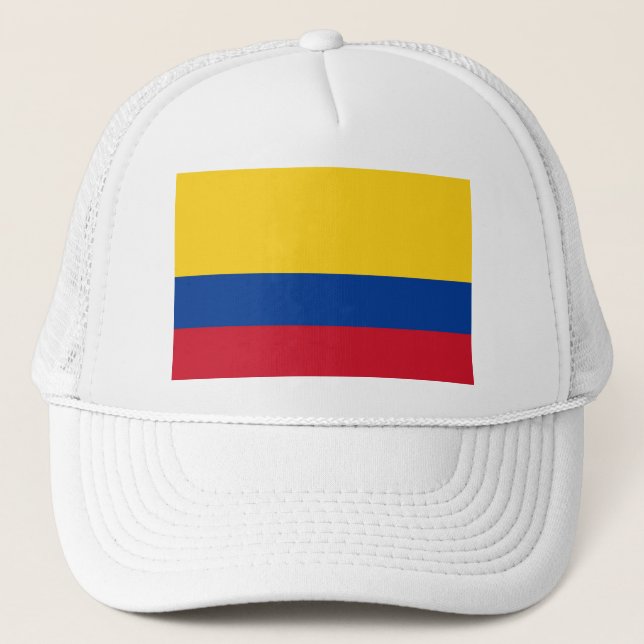 Casquette avec le drapeau de la Colombie (Devant)