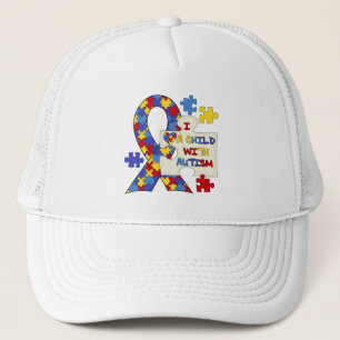 Casquette Avec le ruban de sensibilisation sur l'autisme