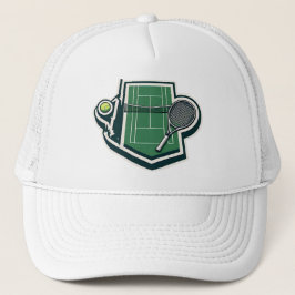 Casquette avec logo tennis