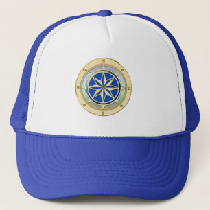 Casquette avec Rosa des Vents