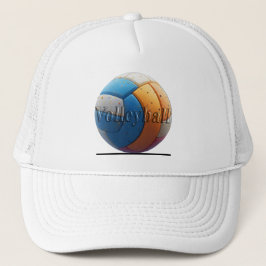 Casquette avec volley-ball design