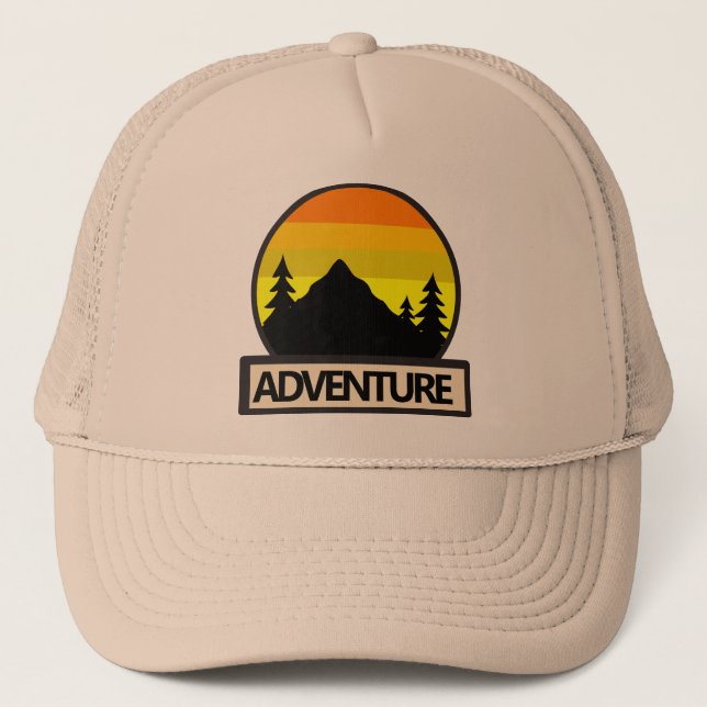 Casquette Aventure Attend (Devant)