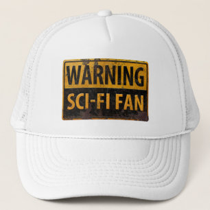Casquette AVERTISSEMENT SCI-FI VENTILATEUR - Signal de prude